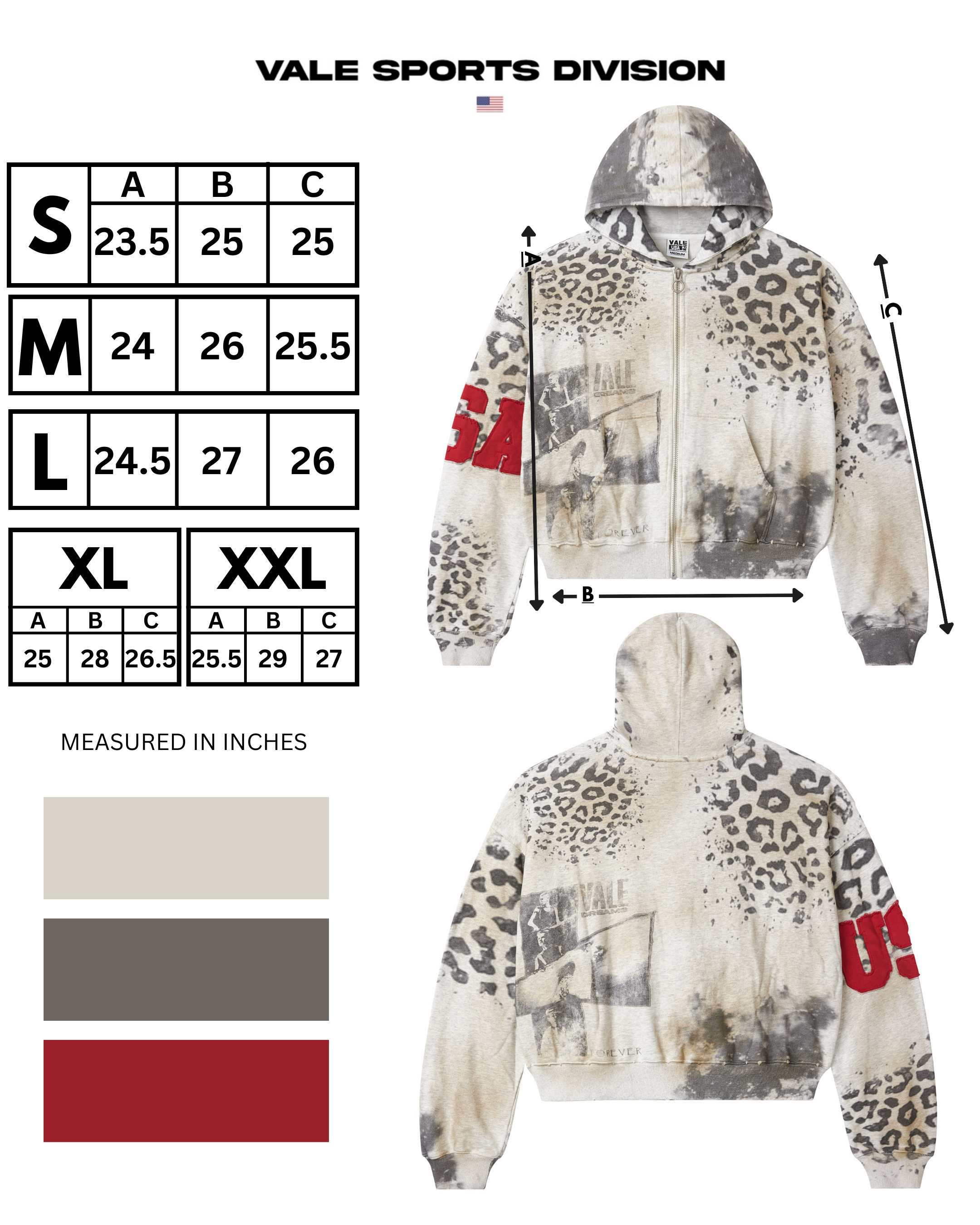 CHEETAH ZIP UP