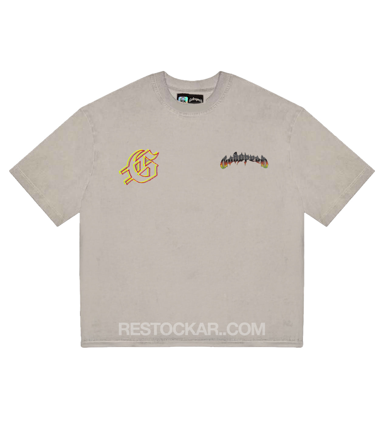 Godspeed Biker Nation Tee Clay