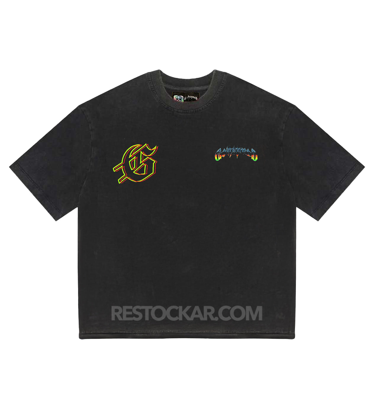 Godspeed Biker Nation Tee Washed Black