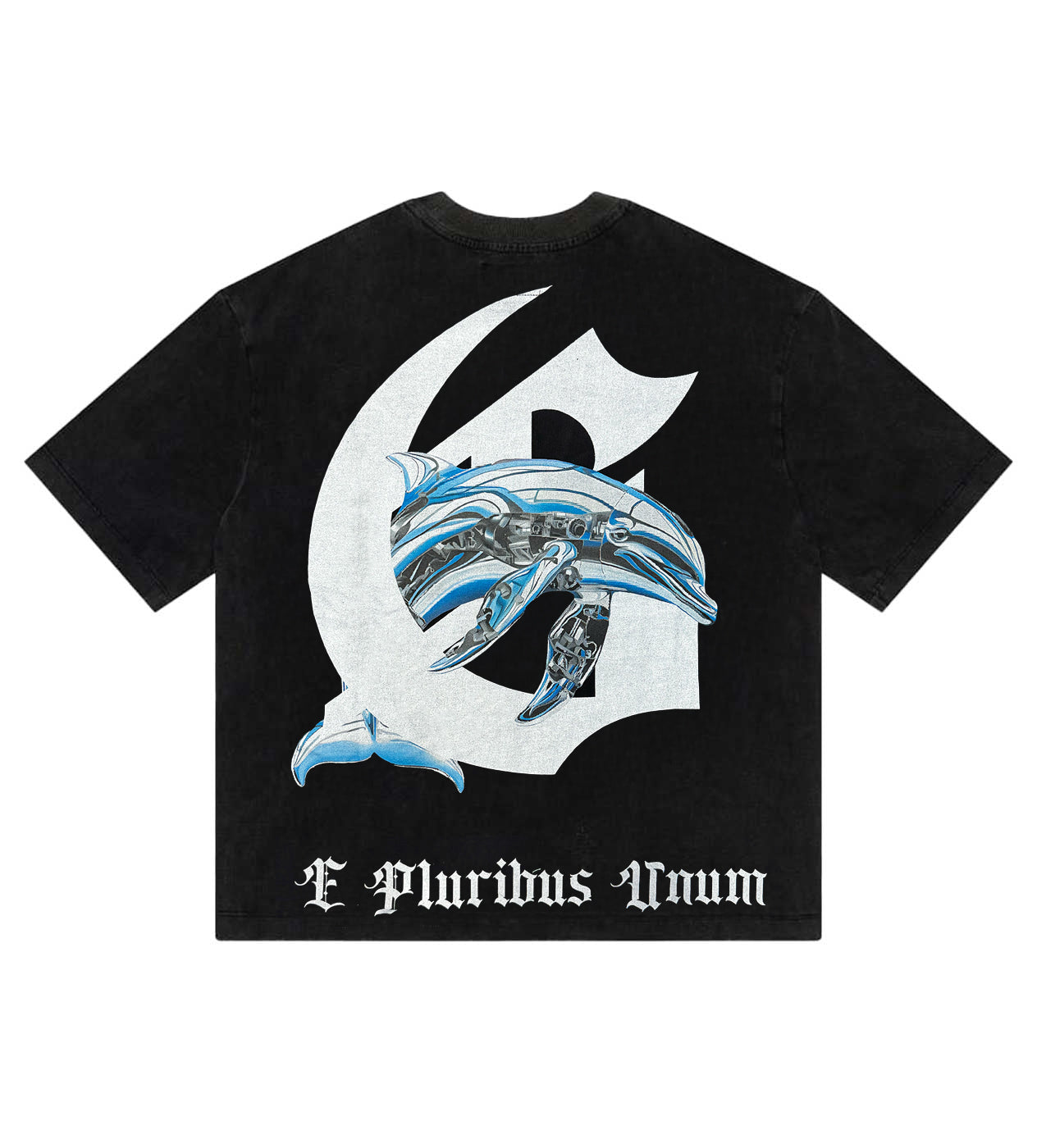 Godspeed Miami Dolphin Tee Black *Miami Exclusive*