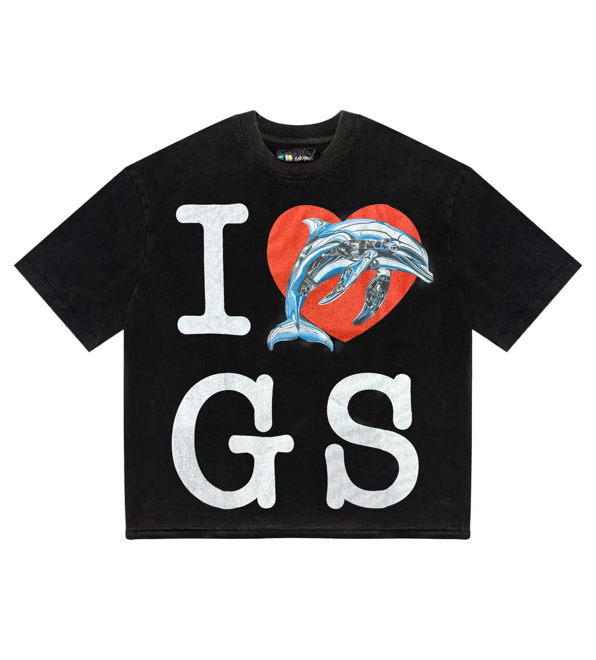 Godspeed Miami Dolphin Tee Black *Miami Exclusive*
