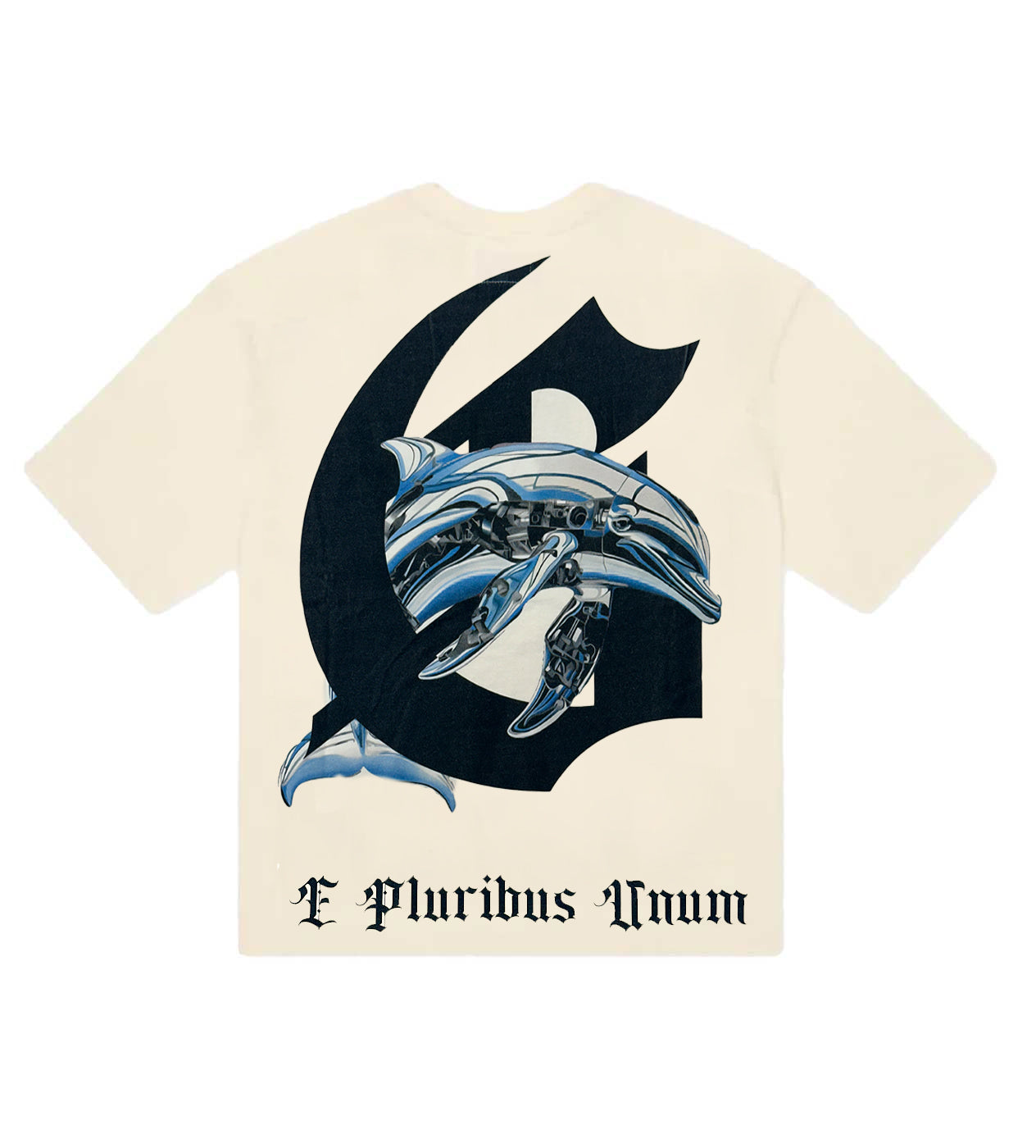 Godspeed Miami Dolphin Tee Cream *Miami Exclusive*