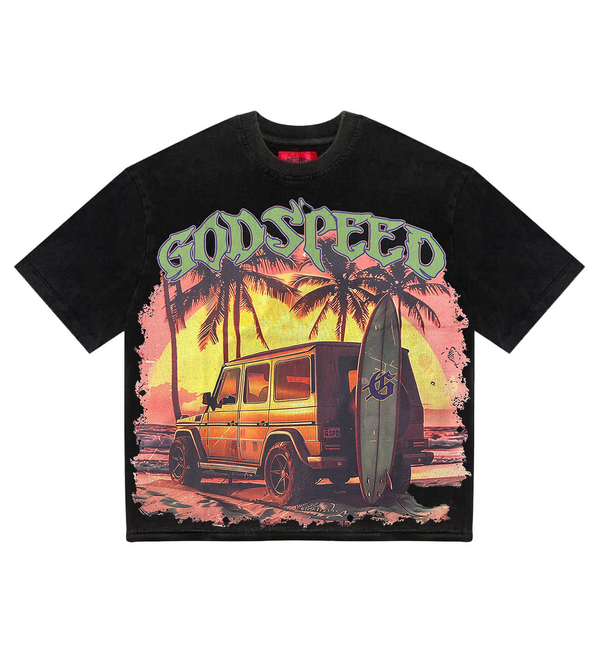 Godspeed Miami G-Wagon Tee Black *Miami Exclusive*