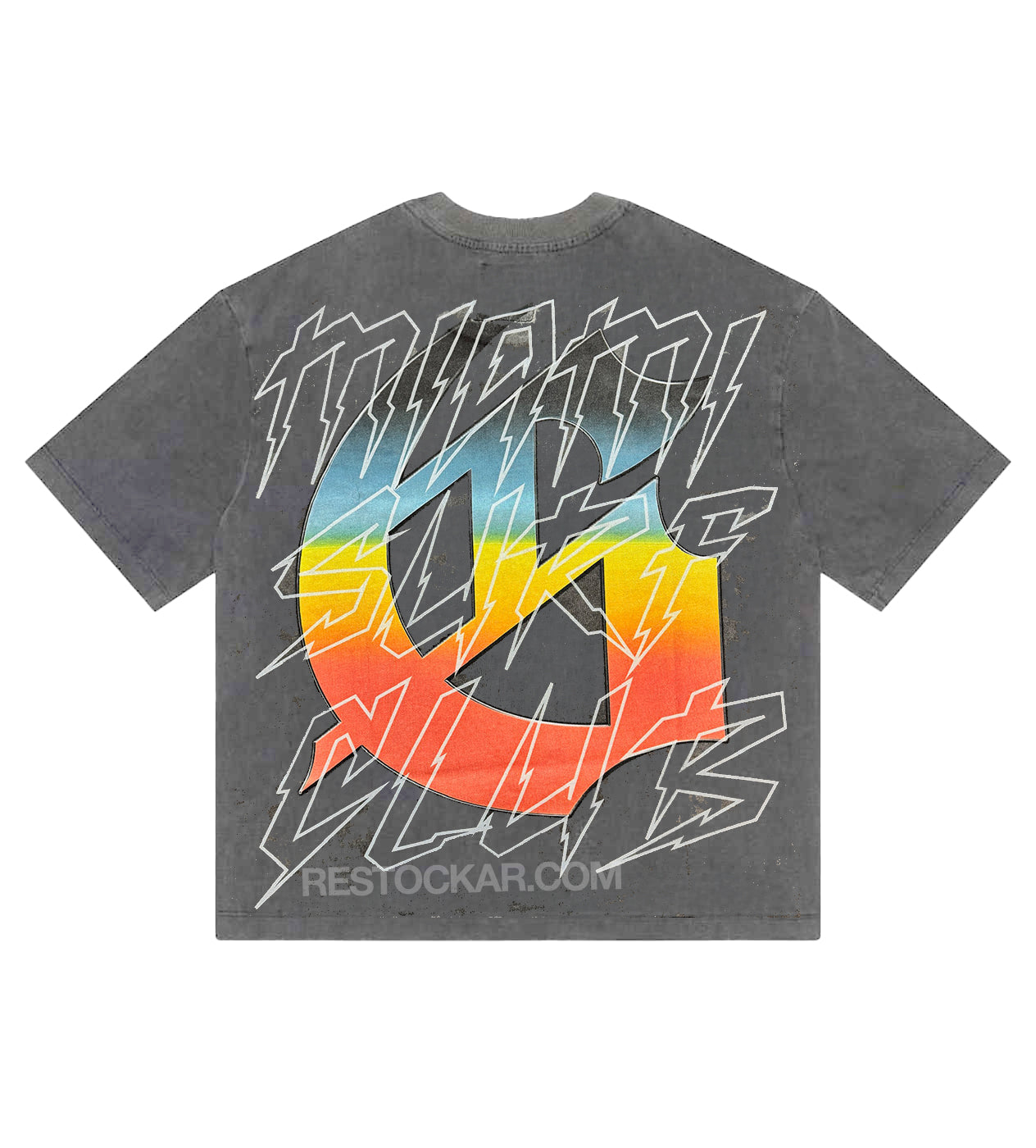 Godspeed Miami Surf Club Tee Grey Wash