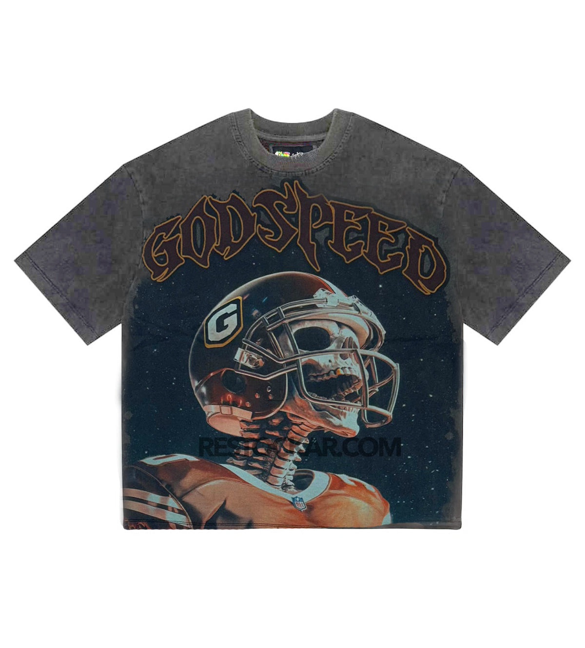 Godspeed Morale Tee Grey