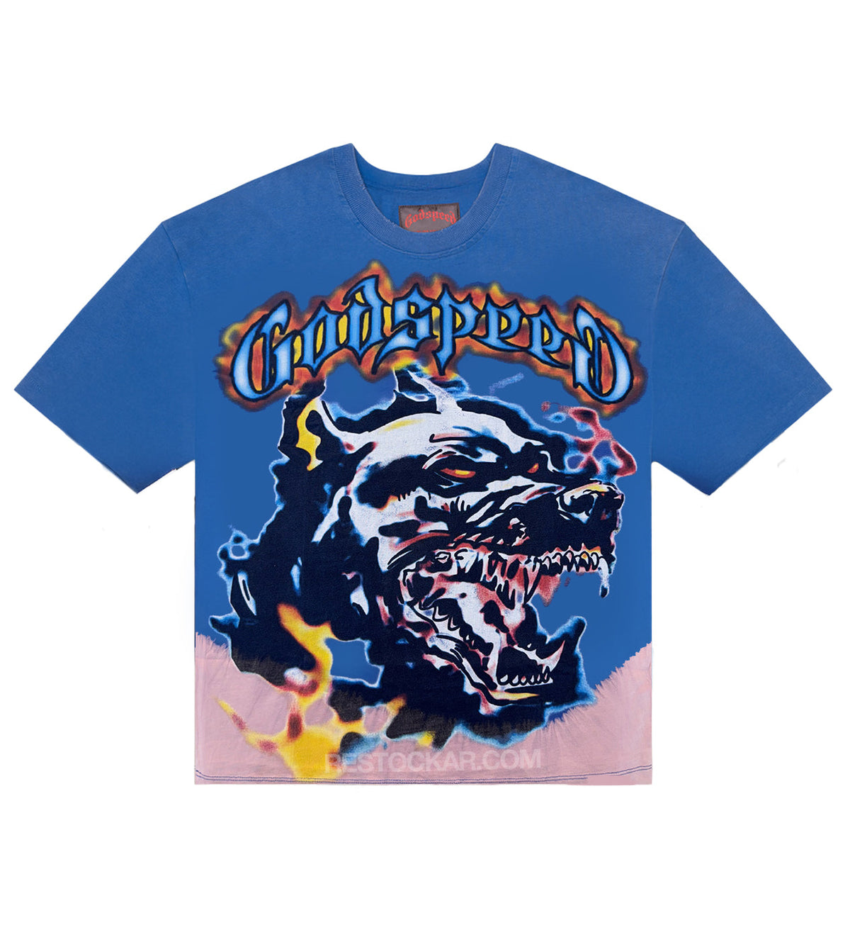 Godspeed Off The Leash Tee Royal Blue