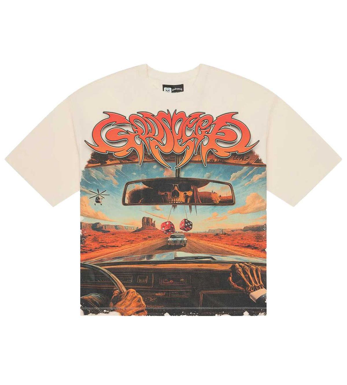 Godspeed On The Run Tee Bone