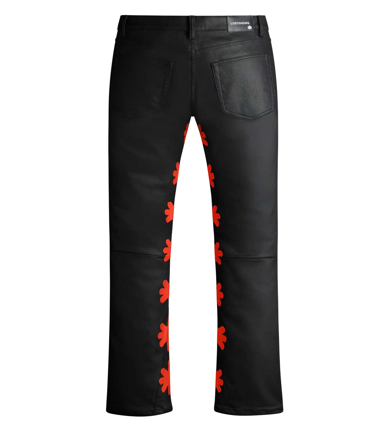 Lost Shdws Wax Pant Black/Red