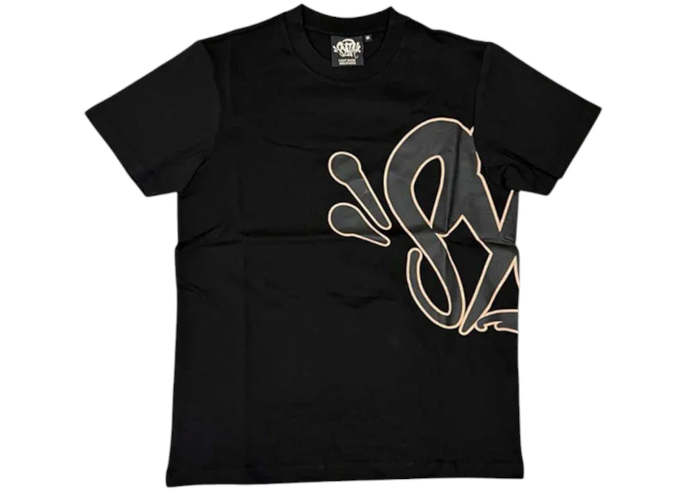 Syna World Logo T-Shirt & Shorts Set Black/Rose Gold