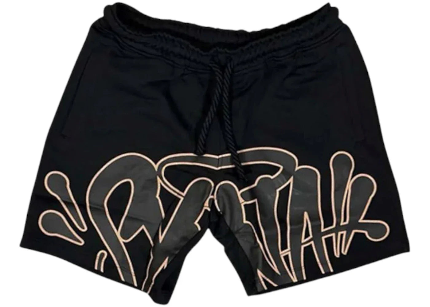 Syna World Logo T-Shirt & Shorts Set Black/Rose Gold
