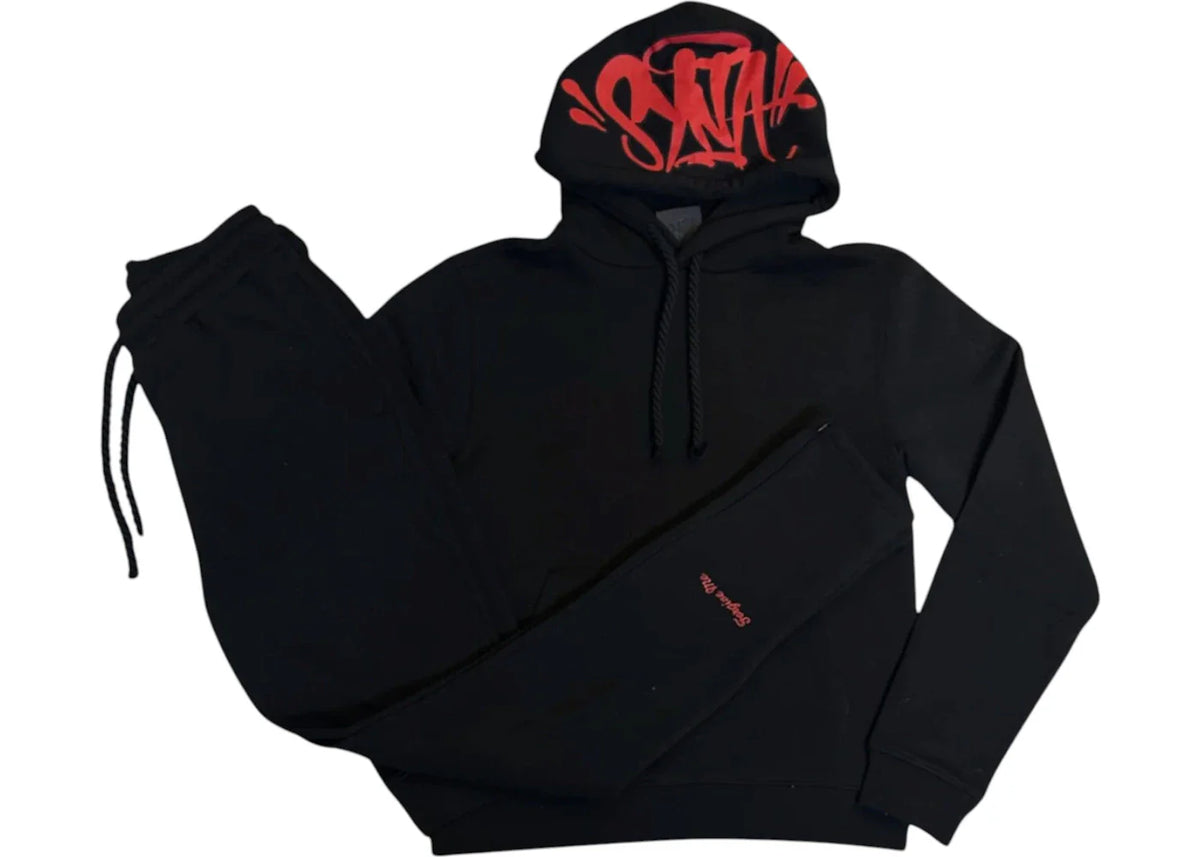 Syna World OG Tracksuit Black/Red