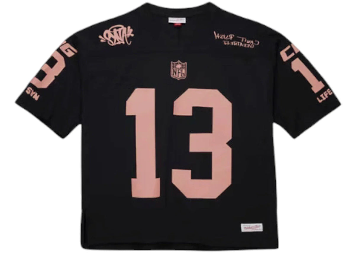 Syna World x NFL x Mitchell & Ness CRG Jersey Black/Rose Gold